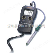 哈纳HANNA HI99121便携式防水pH/℃测定仪（专门用于测量土壤酸度计）