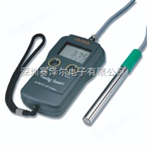 哈纳HANNA HI99141便携式防水pH/温度测定仪（用于冷却塔的酸度计）